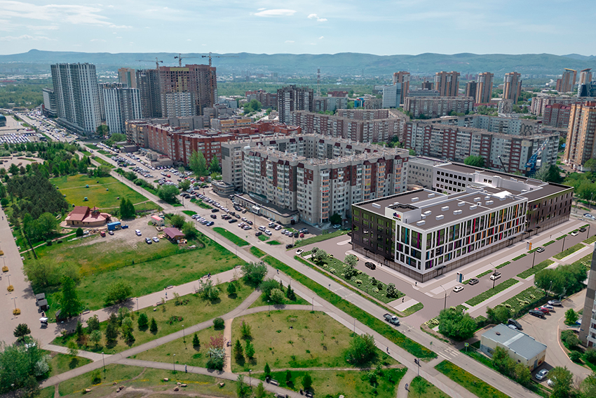 Расположение бизнес-хаба АВИОН